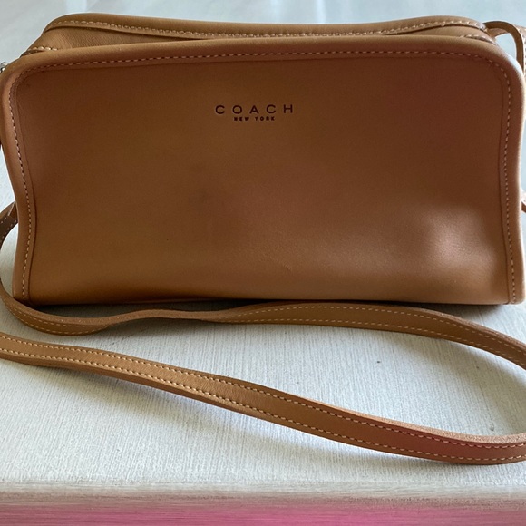 Coach Bags Like New Coach Tan Shouldercrossbody Bag Poshmark